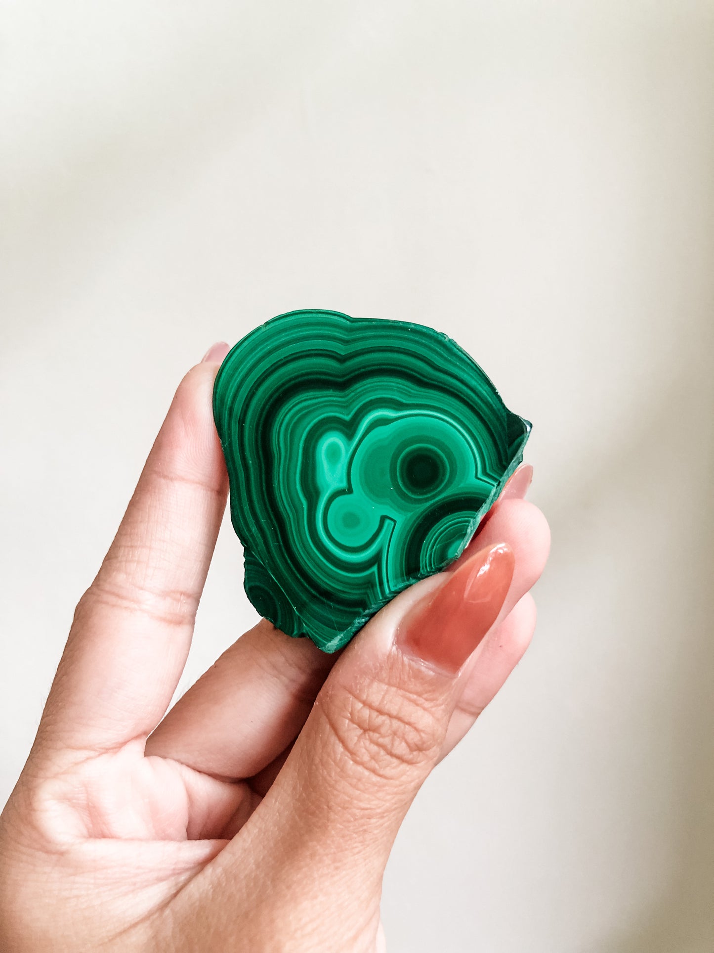 Malachite Freeform Slice (39g)