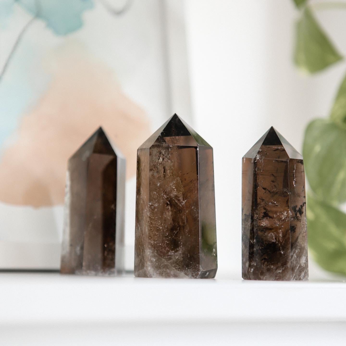Smoky Quartz Tower