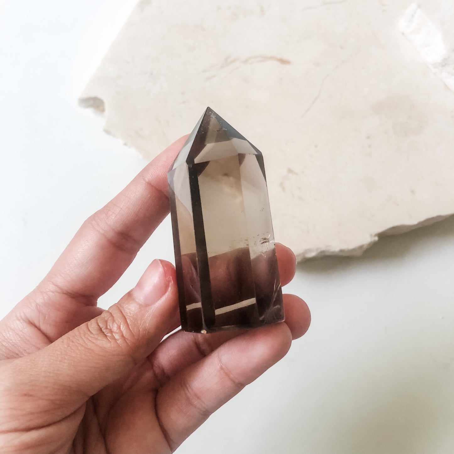 Smoky Quartz Tower