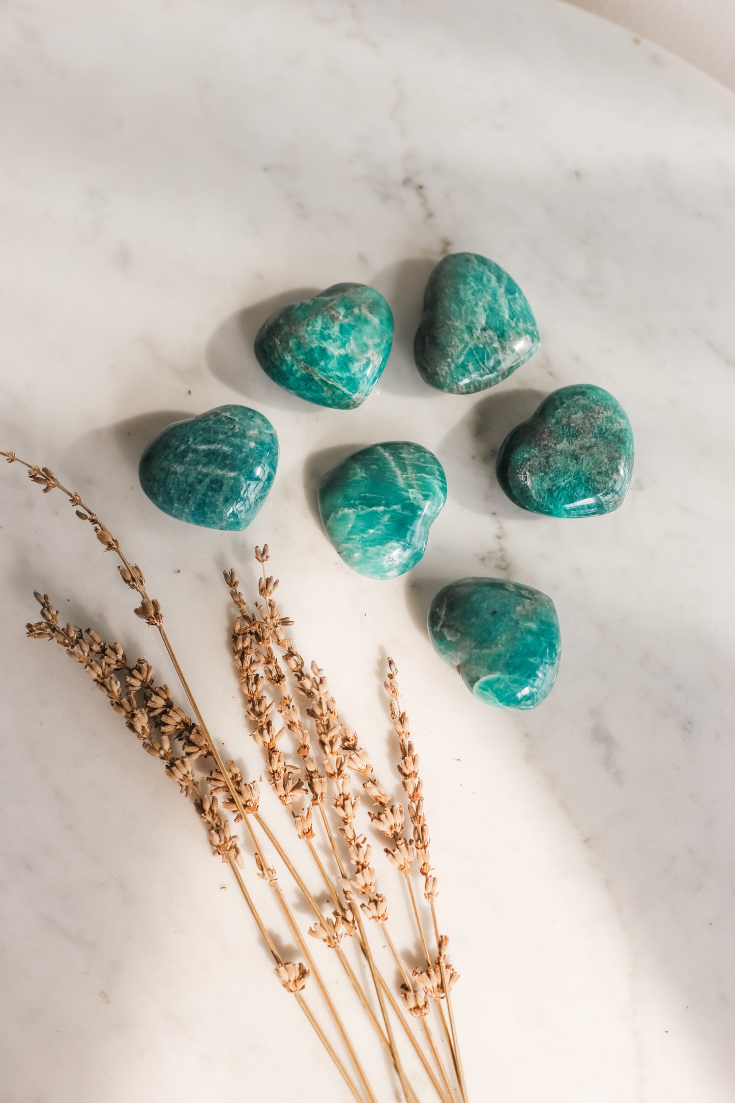 Amazonite Heart