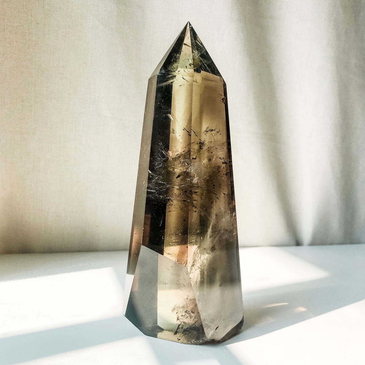 Smoky Quartz Tower L (760g)