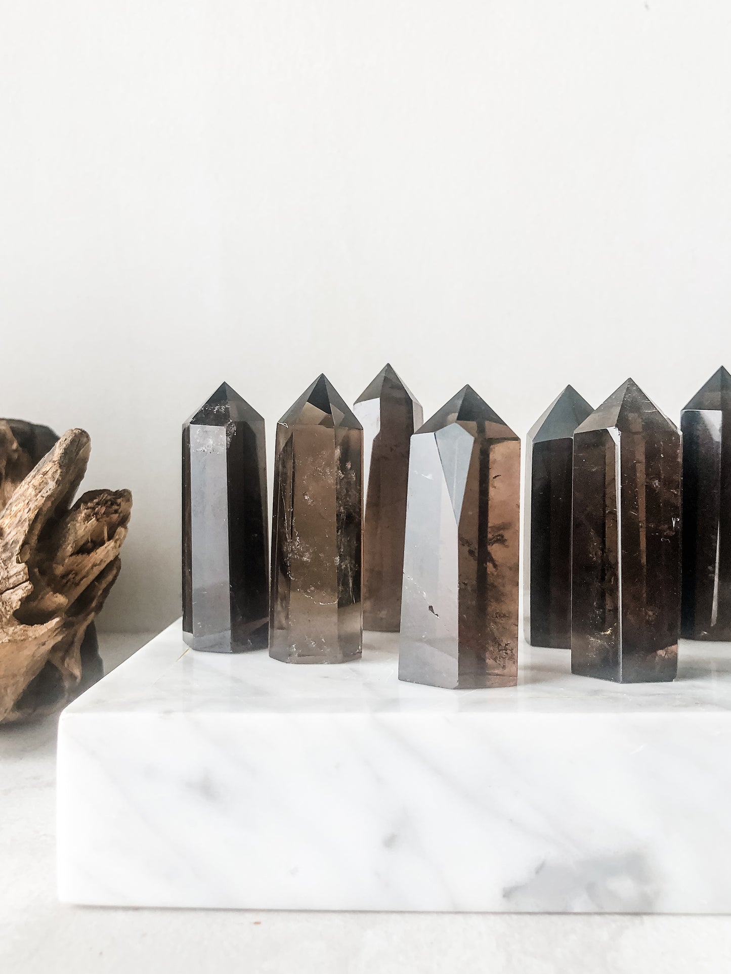 Smoky Quartz Tower