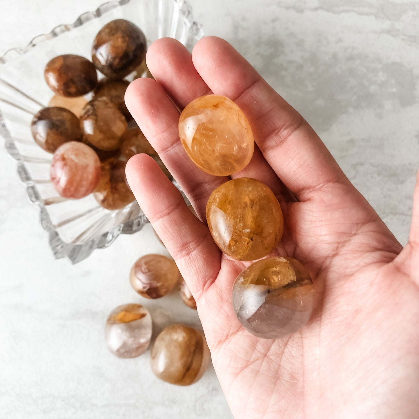 Golden Healer Tumbled