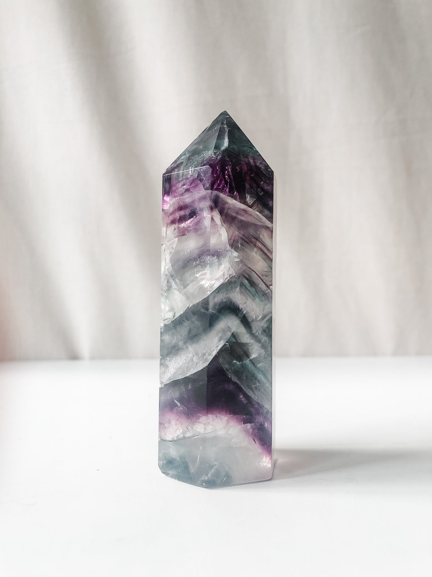 Rainbow Fluorite Tower