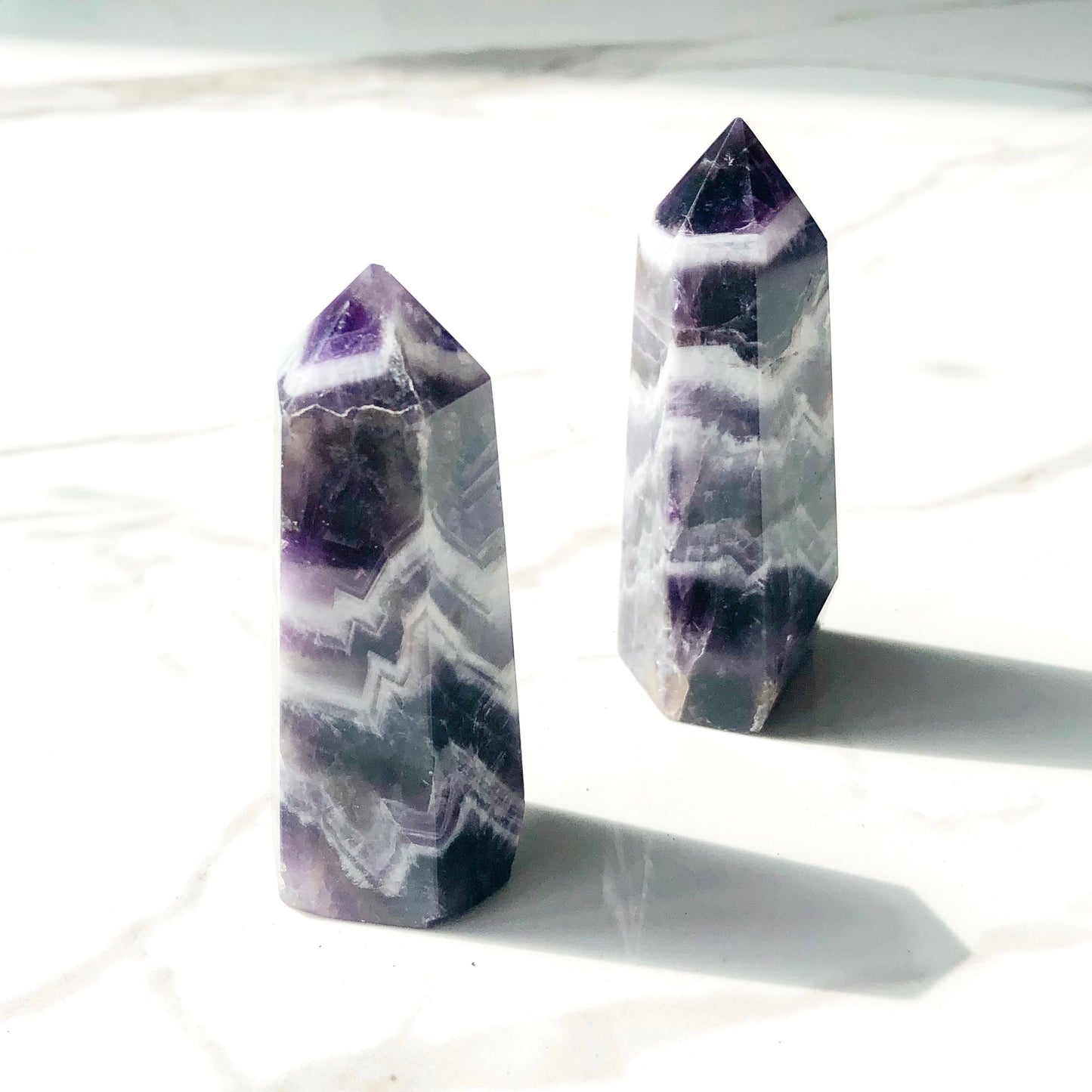 Chevron Amethyst Tower