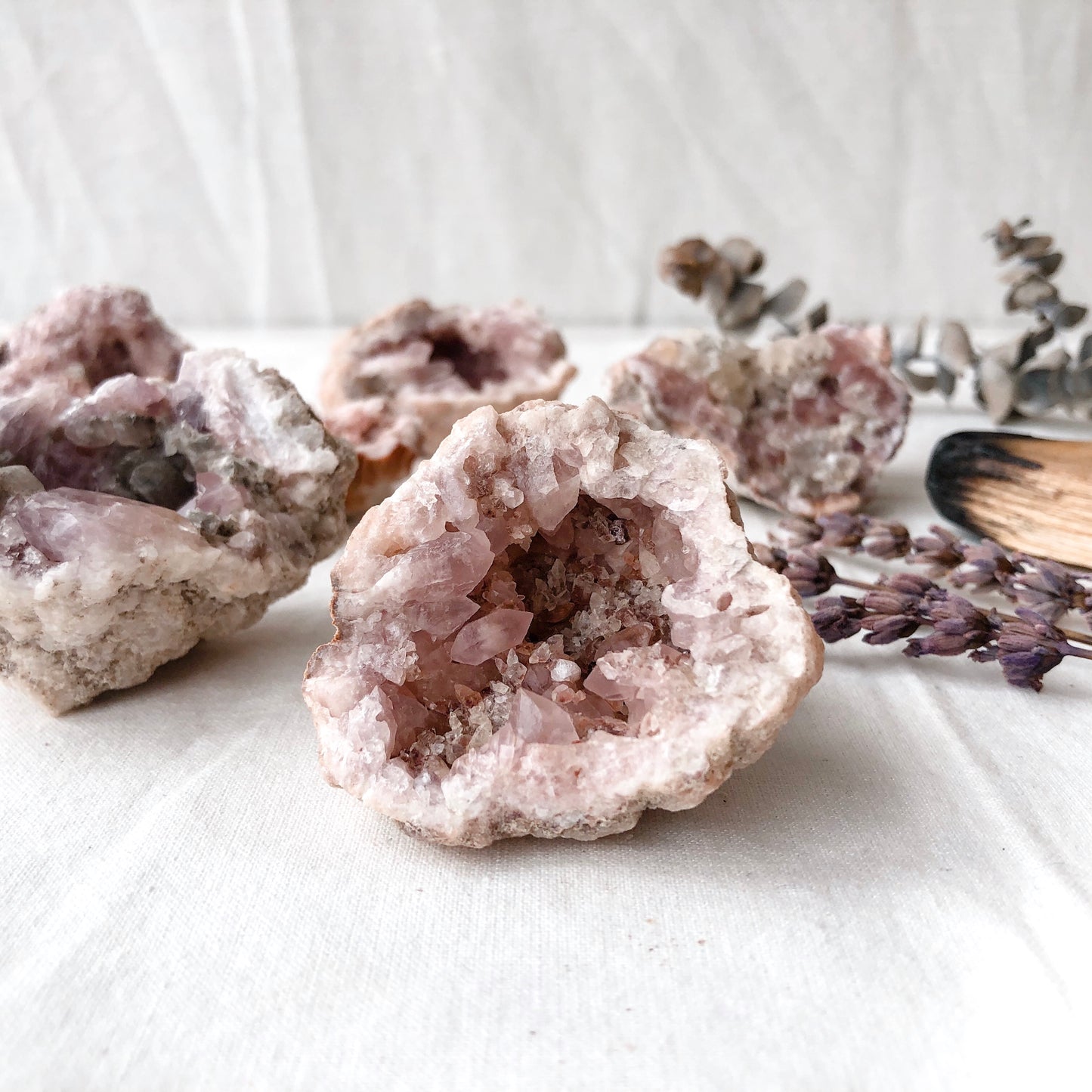 Pink Amethyst Cluster