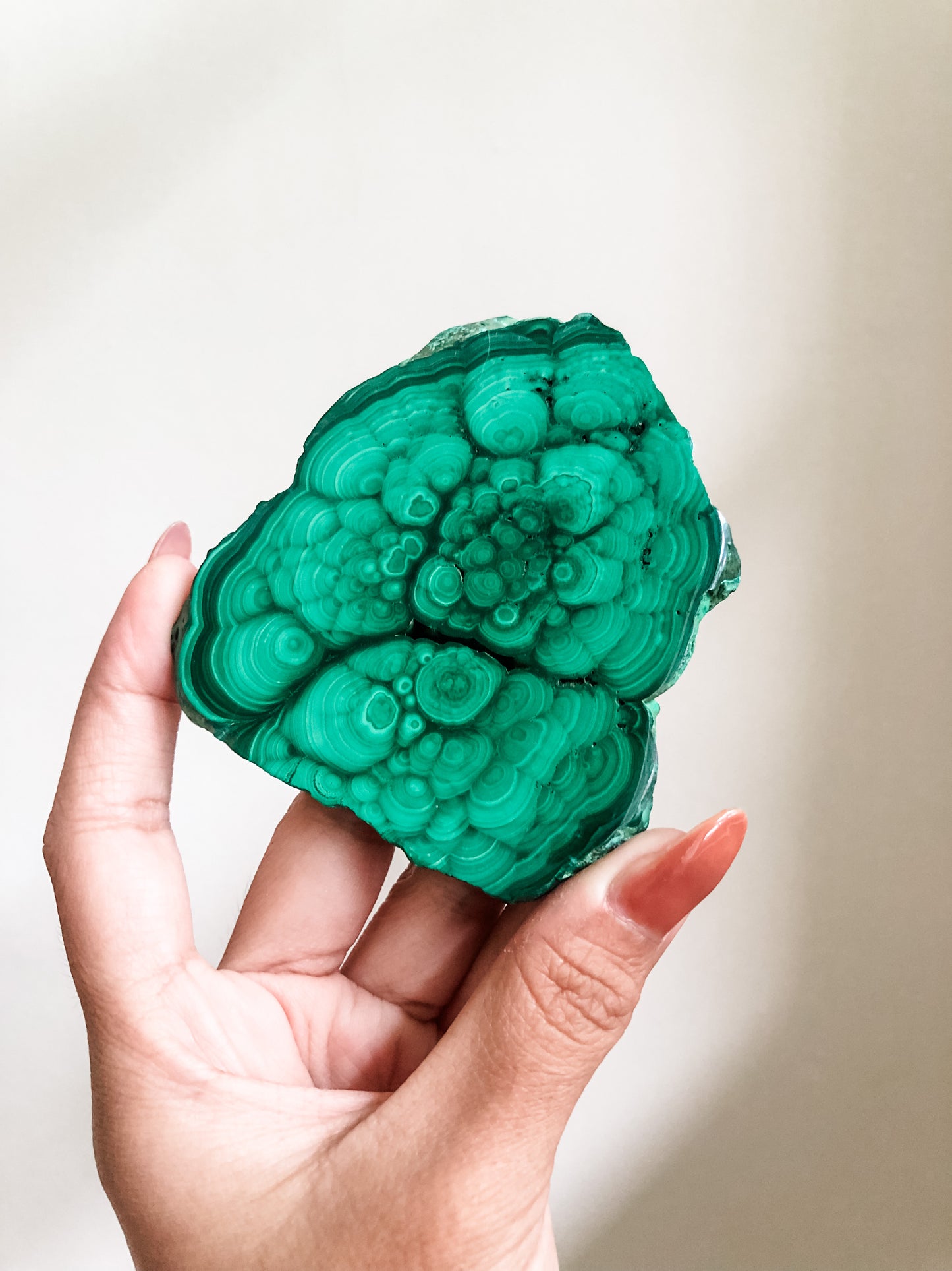 Malachite Freeform Slice (102g)