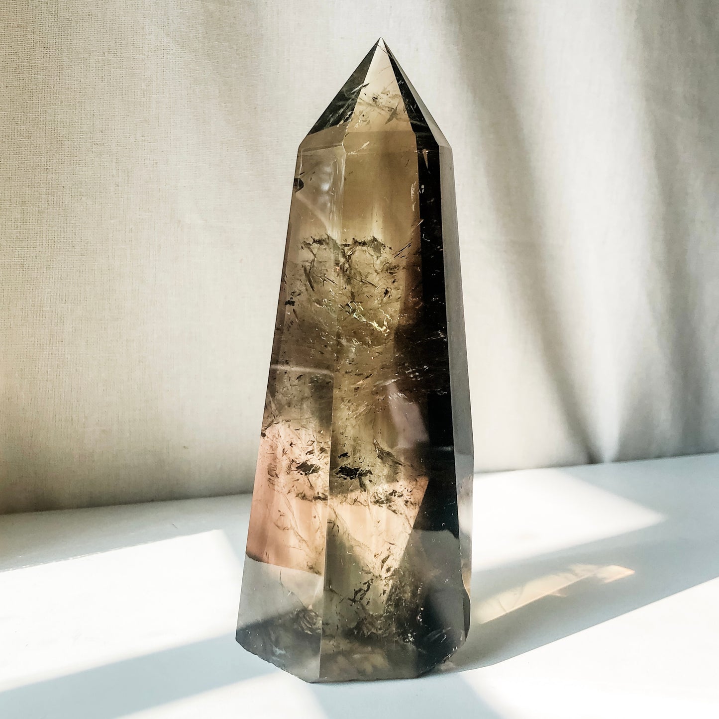 Smoky Quartz Tower L (760g)