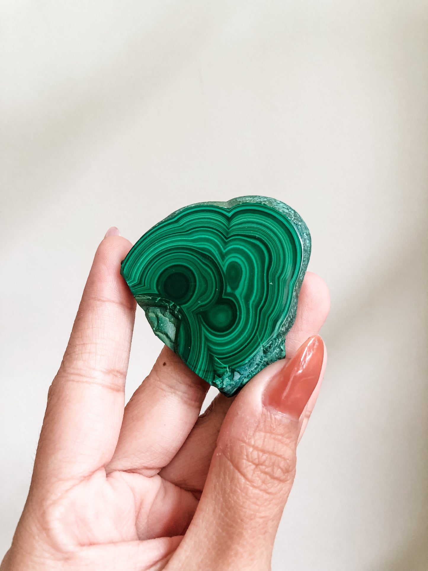 Malachite Freeform Slice (39g)