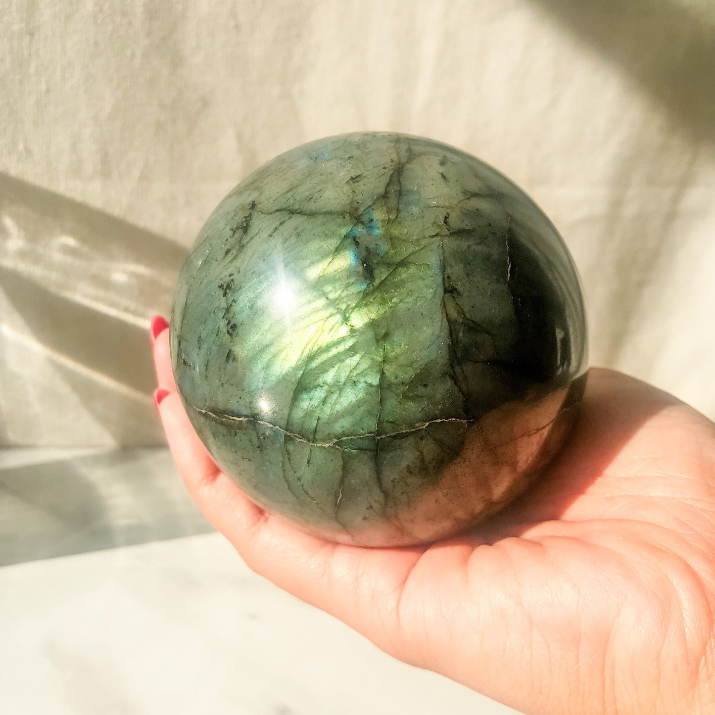 Labradorite Sphere (659g)