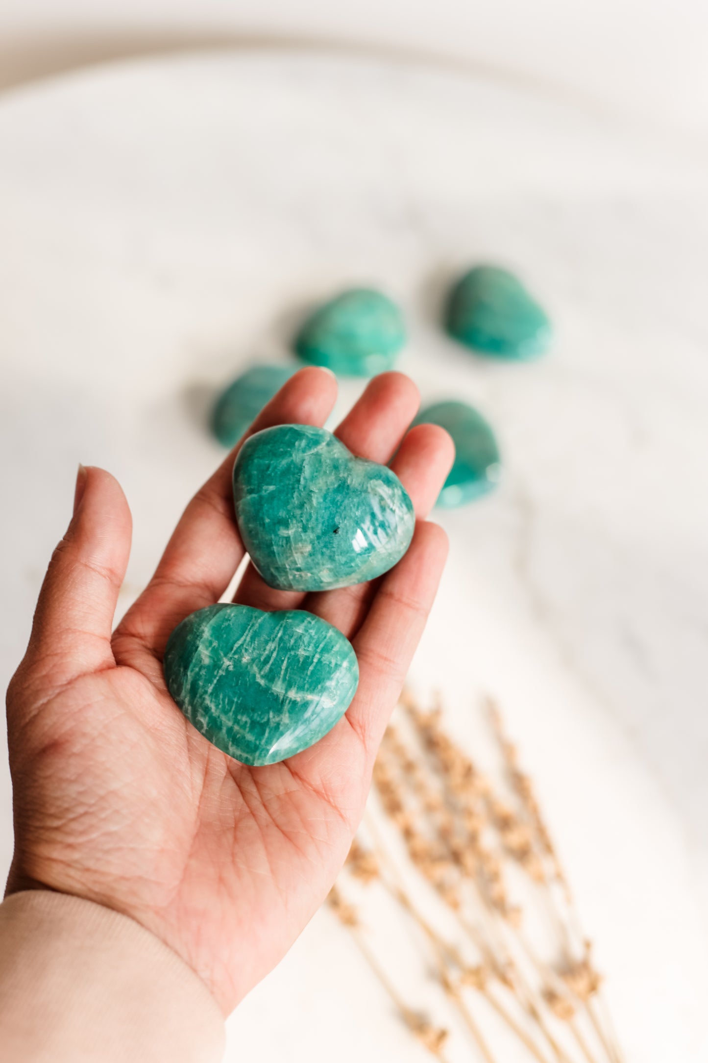 Amazonite Heart
