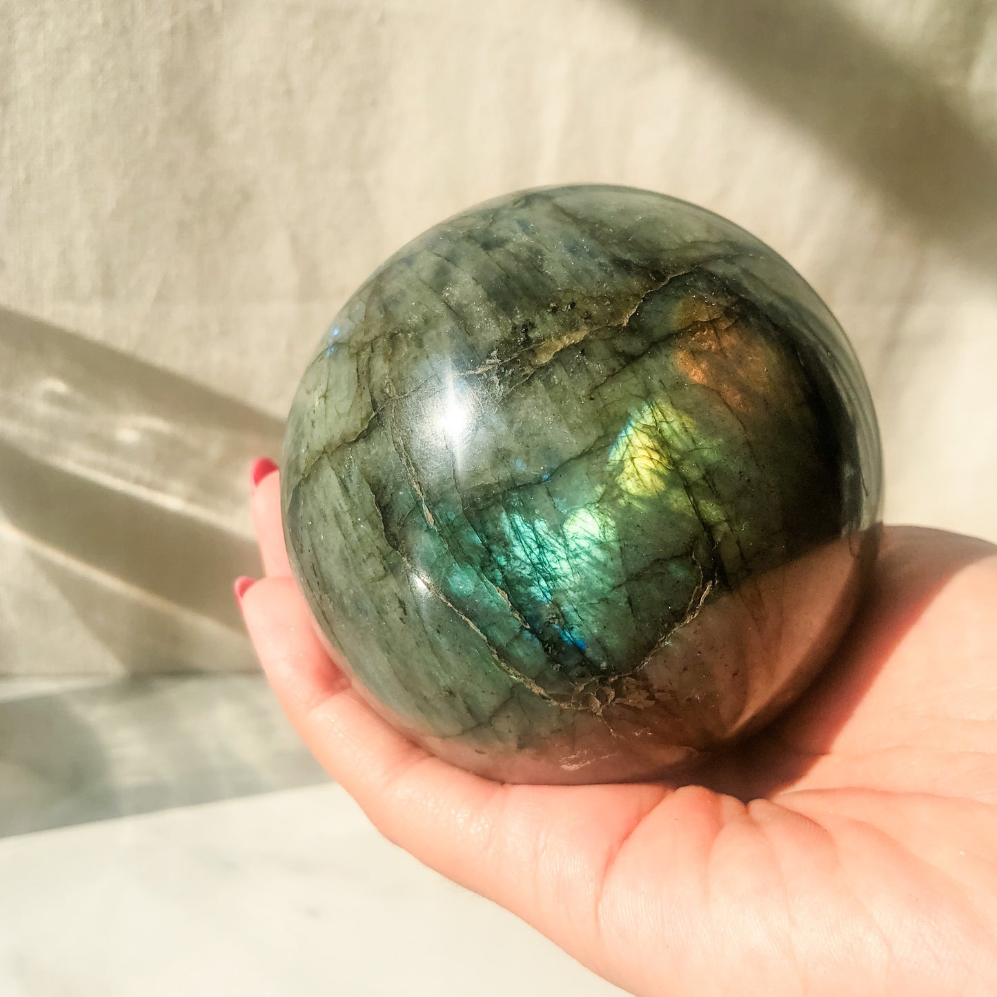 Labradorite Sphere (659g)
