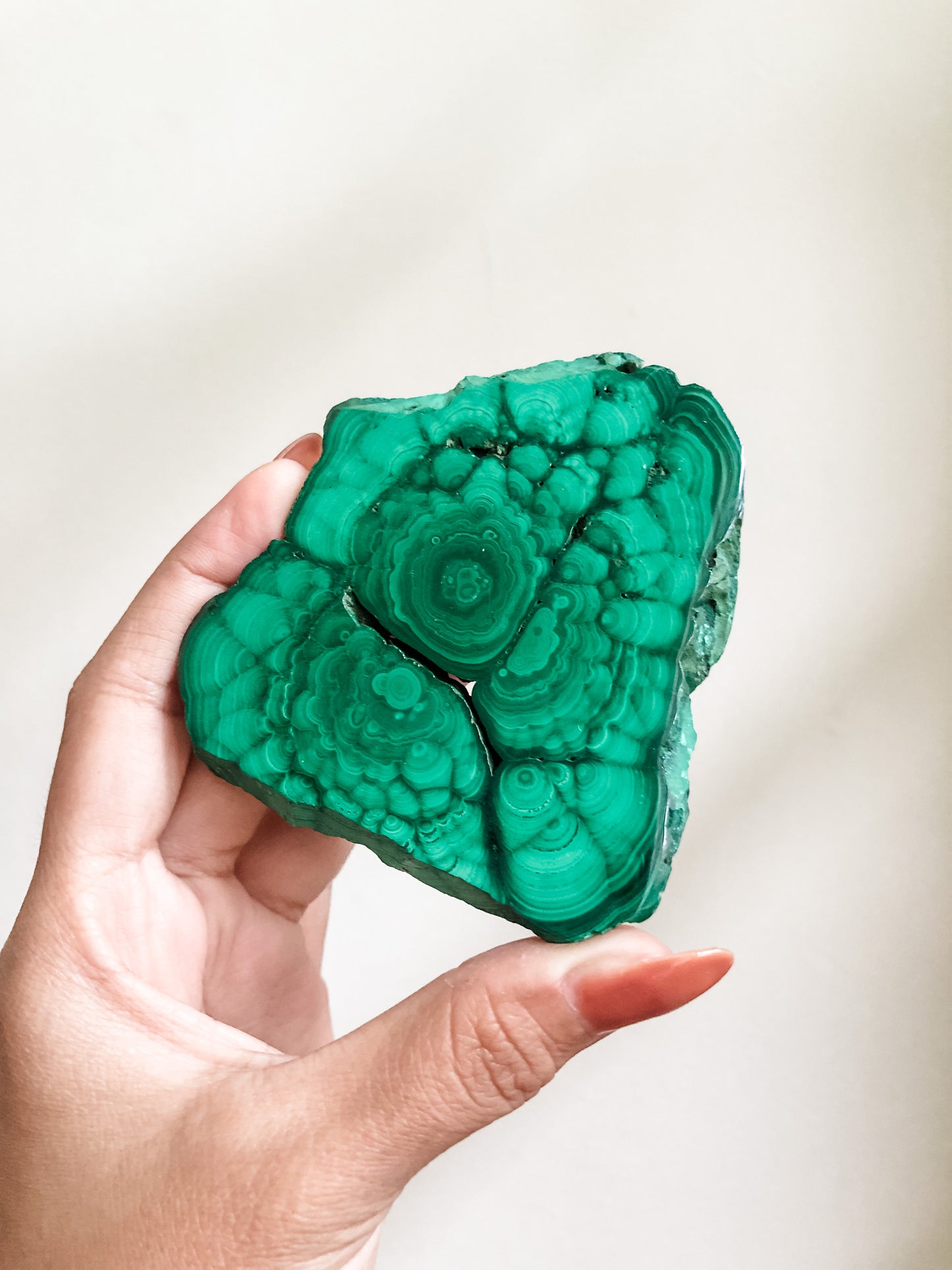 Malachite Freeform Slice (102g)