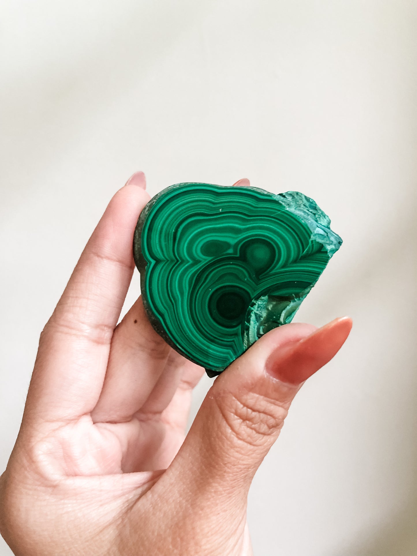 Malachite Freeform Slice (39g)