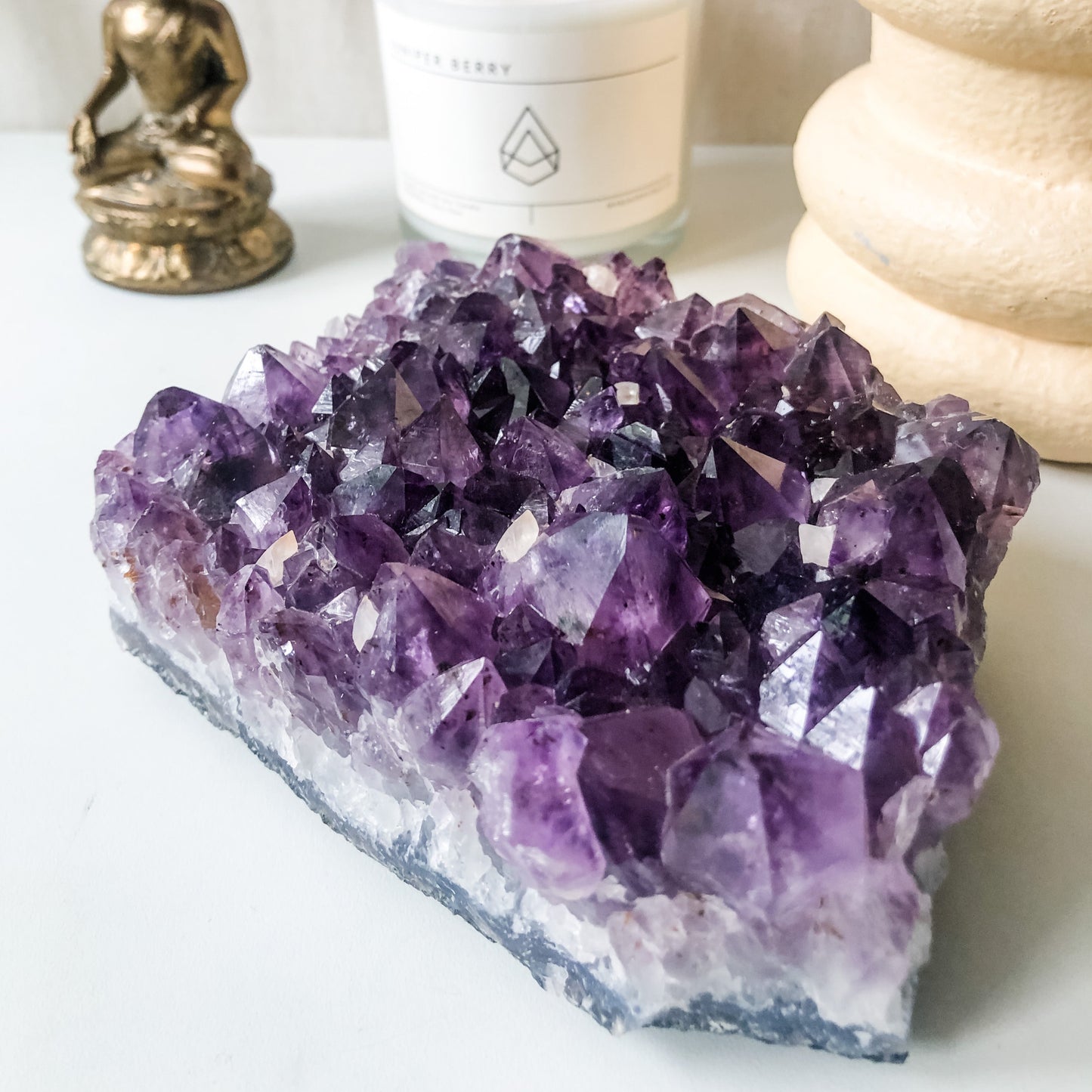 Brazil Amethyst Cluster L (1.2kg)