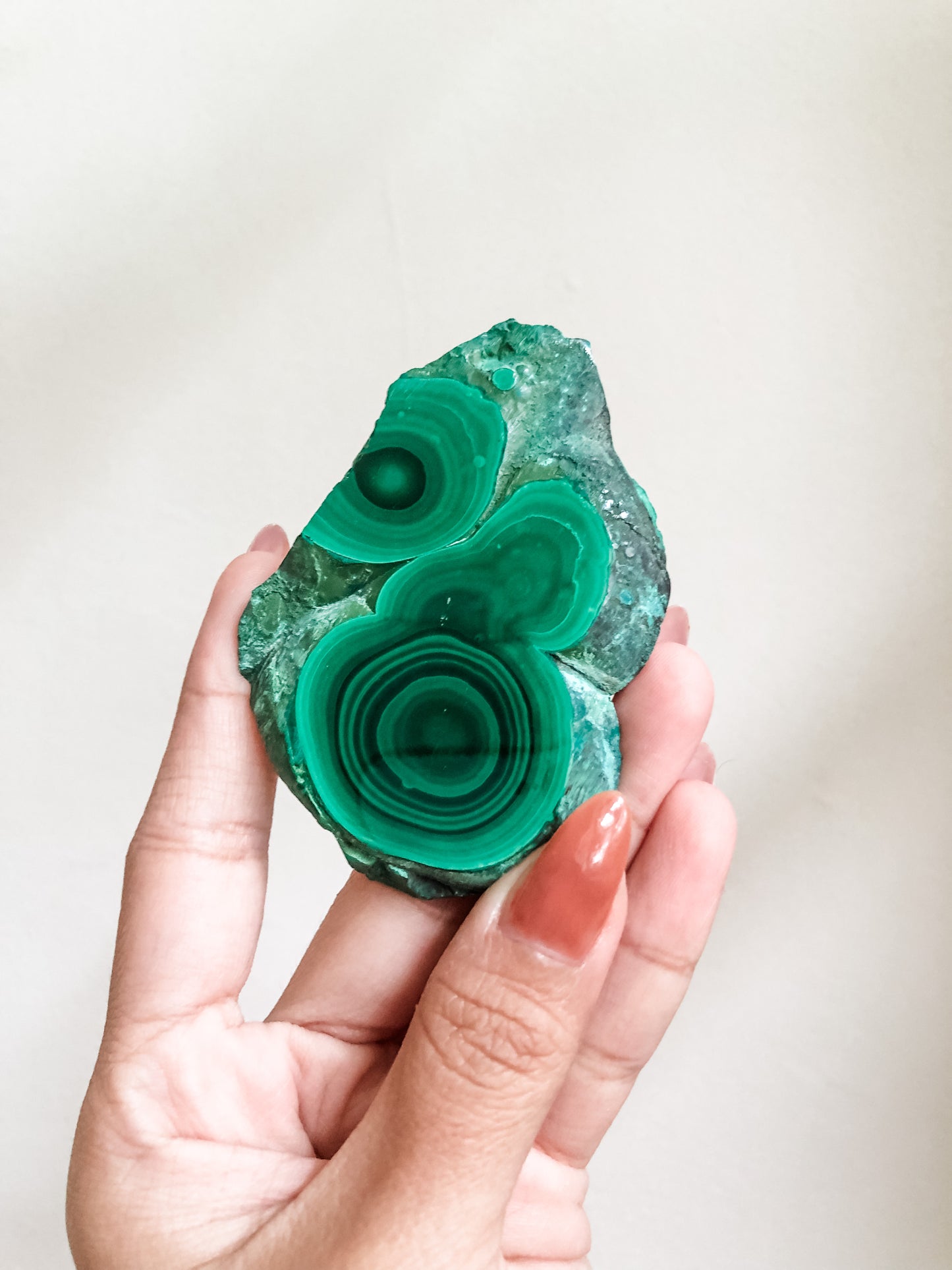 Malachite Freeform Slice (59g)