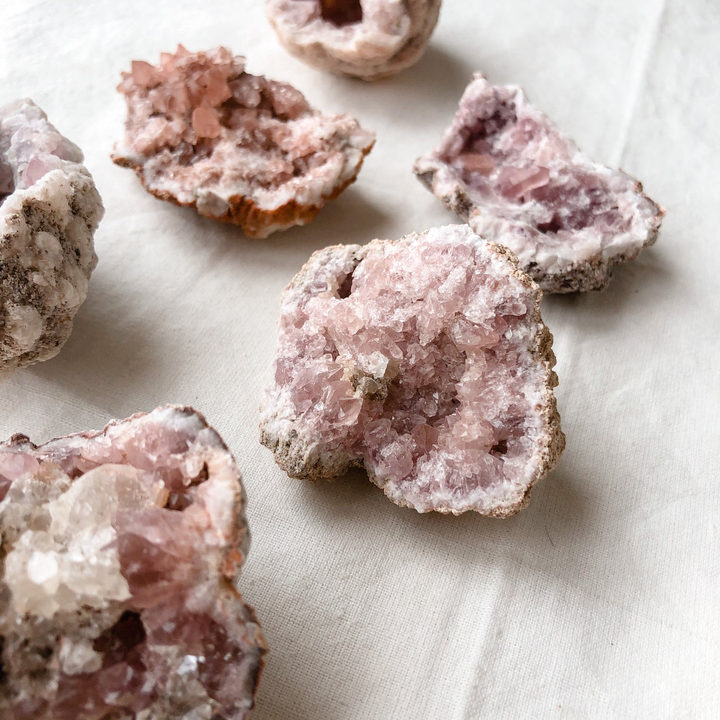 Pink Amethyst Cluster