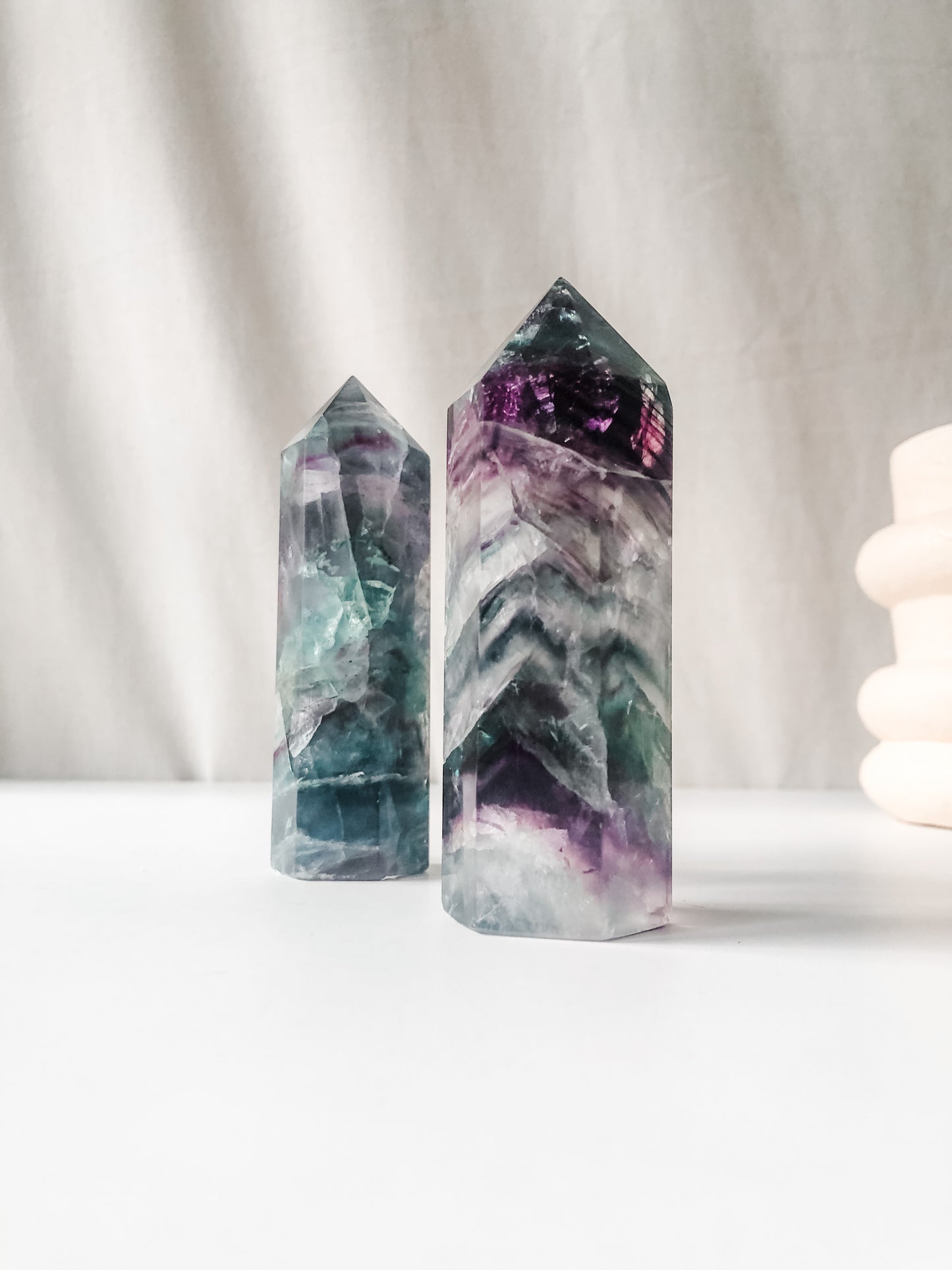Rainbow Fluorite Tower