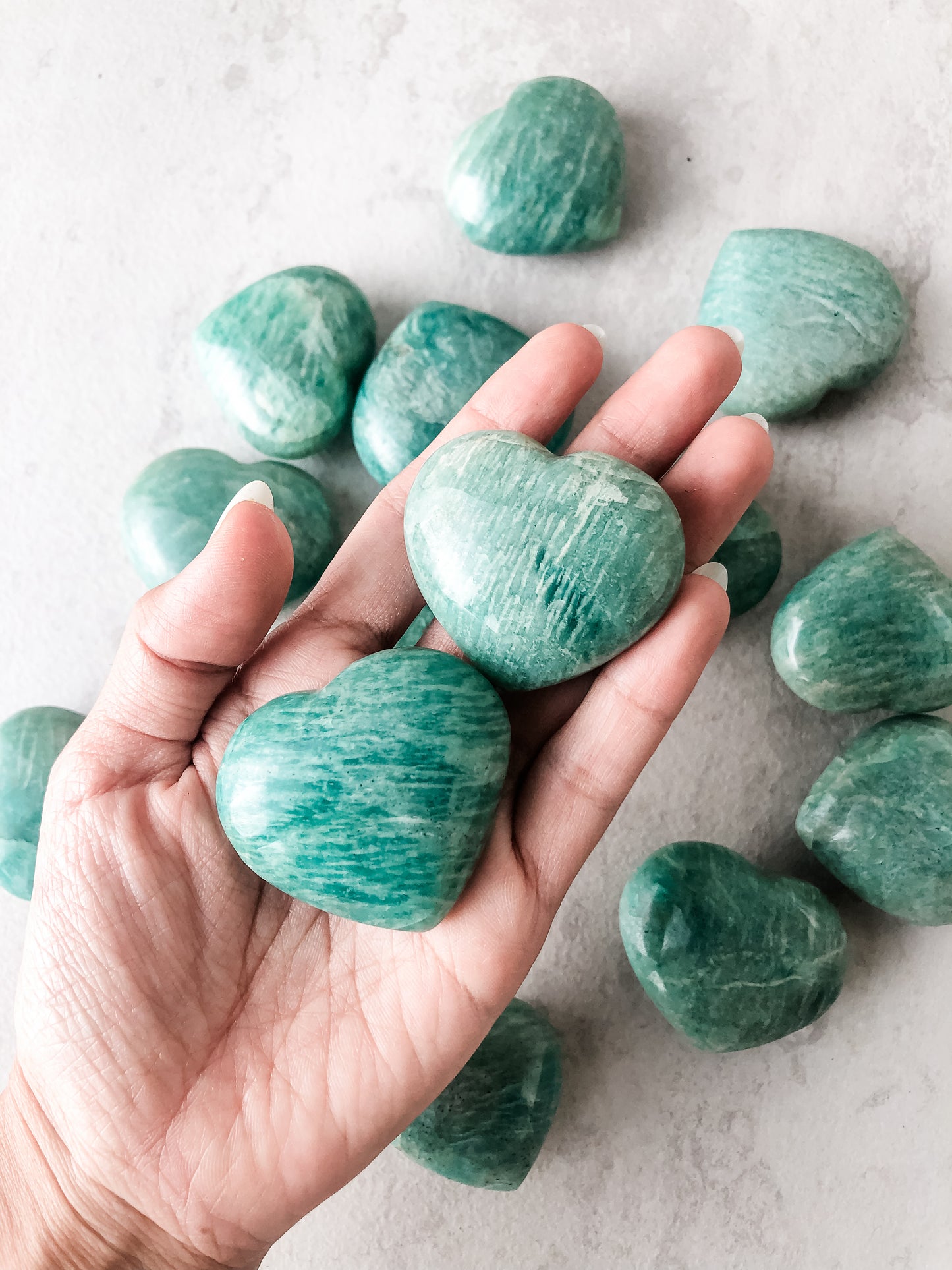 Amazonite Heart
