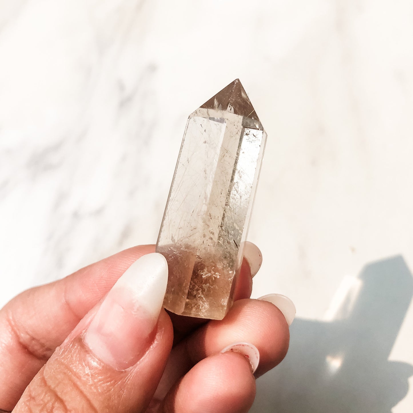 Gold Rutilated Quartz Point (14g)
