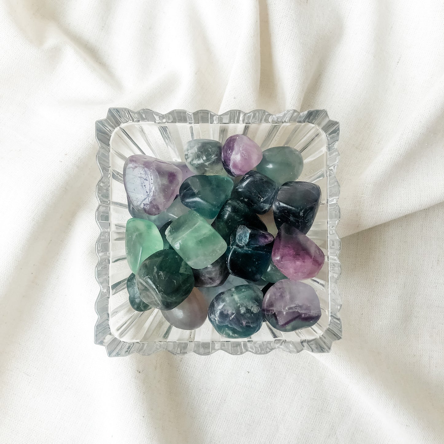 Fluorite Tumbled