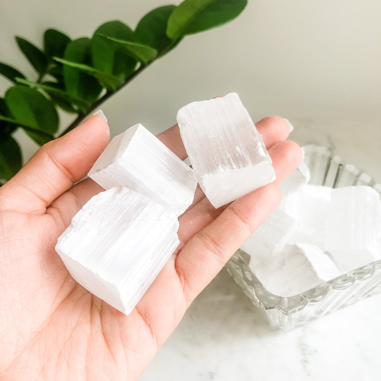 Selenite Cube