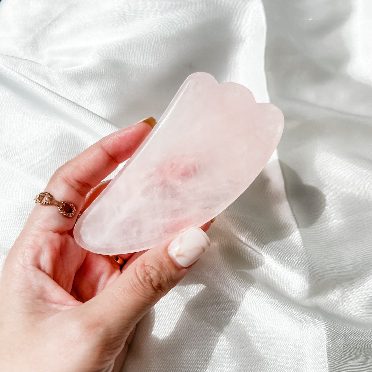 Rose Quartz Gua Sha