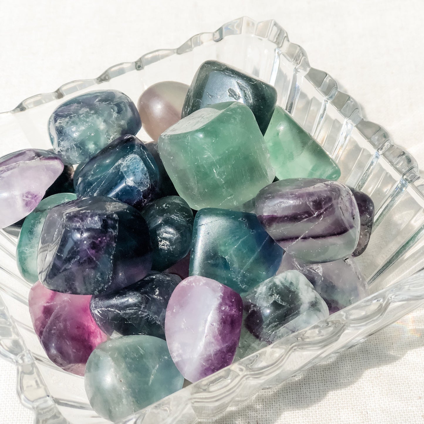 Fluorite Tumbled