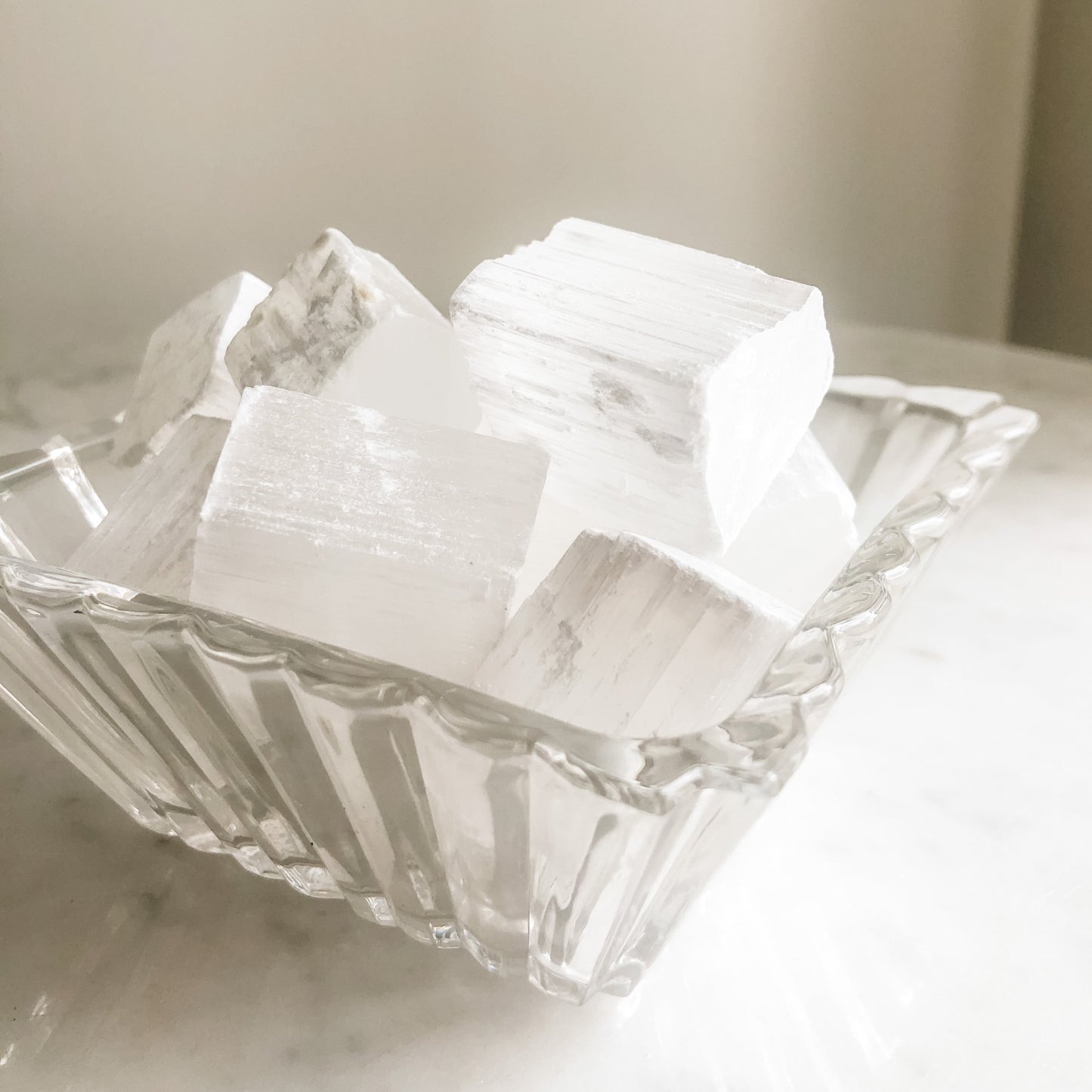 Selenite Cube