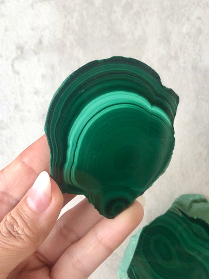 Malachite Freeform Slice (50g)