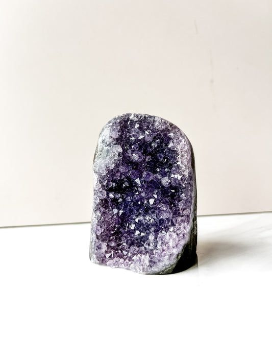 Lavender Amethyst Standing Geode (413g)