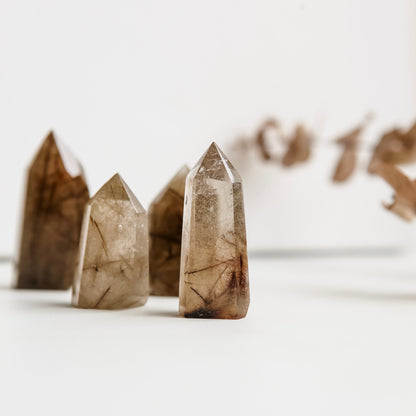 Gold Rutilated Quartz Mini Point