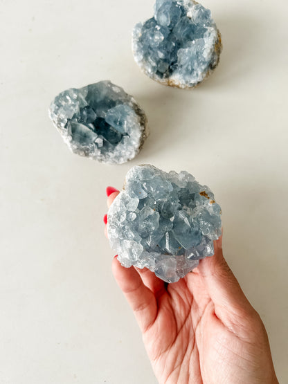 Celestite Cluster S