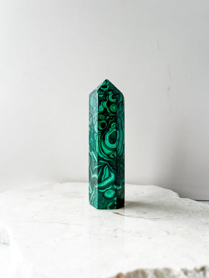 Malachite Tower (10.5cm)