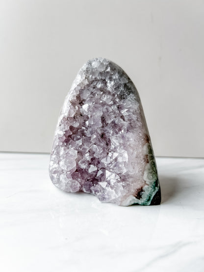 Lavender Amethyst Standing Geode (827g)