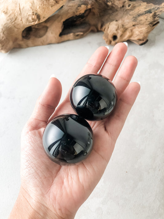 Black Obsidian Sphere