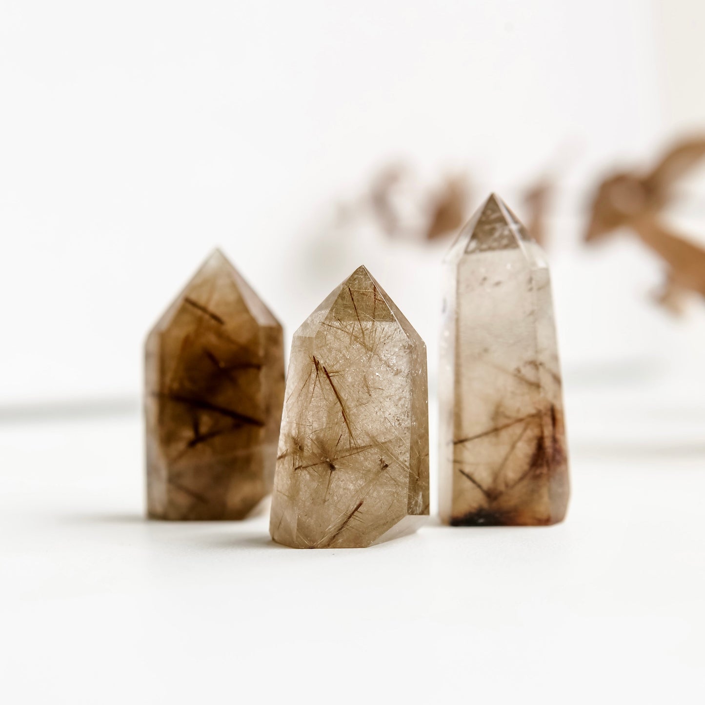 Gold Rutilated Quartz Mini Point