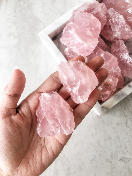 Rose Quartz Raw S