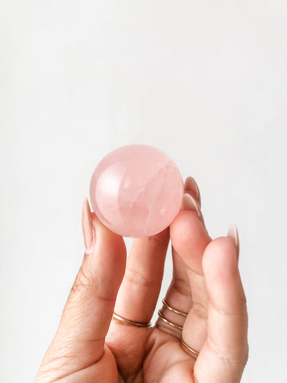 Rose Quartz Sphere