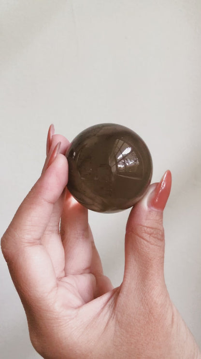Smoky Quartz Sphere (4cm)