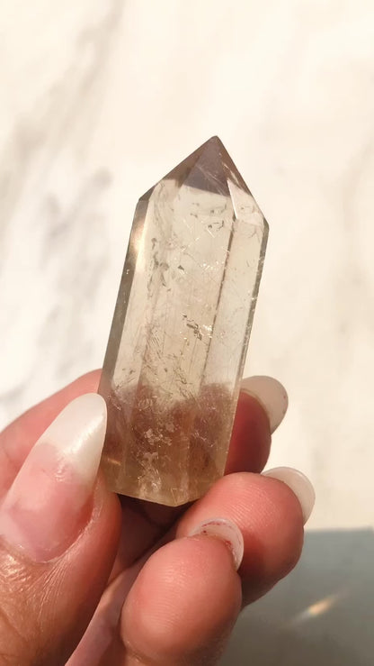 Gold Rutilated Quartz Point (14g)