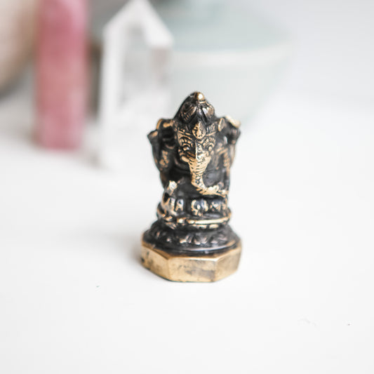 Ganesha Brass Statue - Small