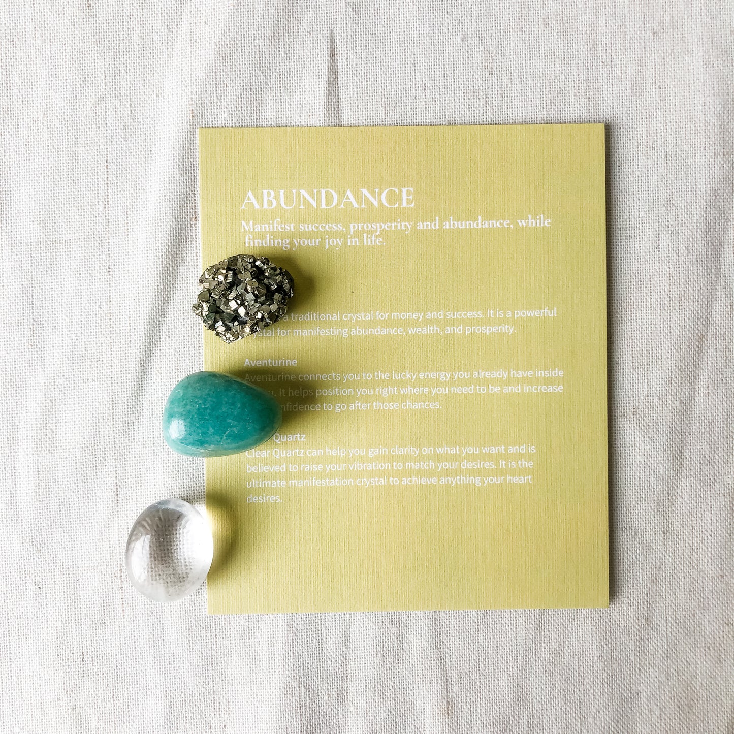 Crystal Kit - Abundance