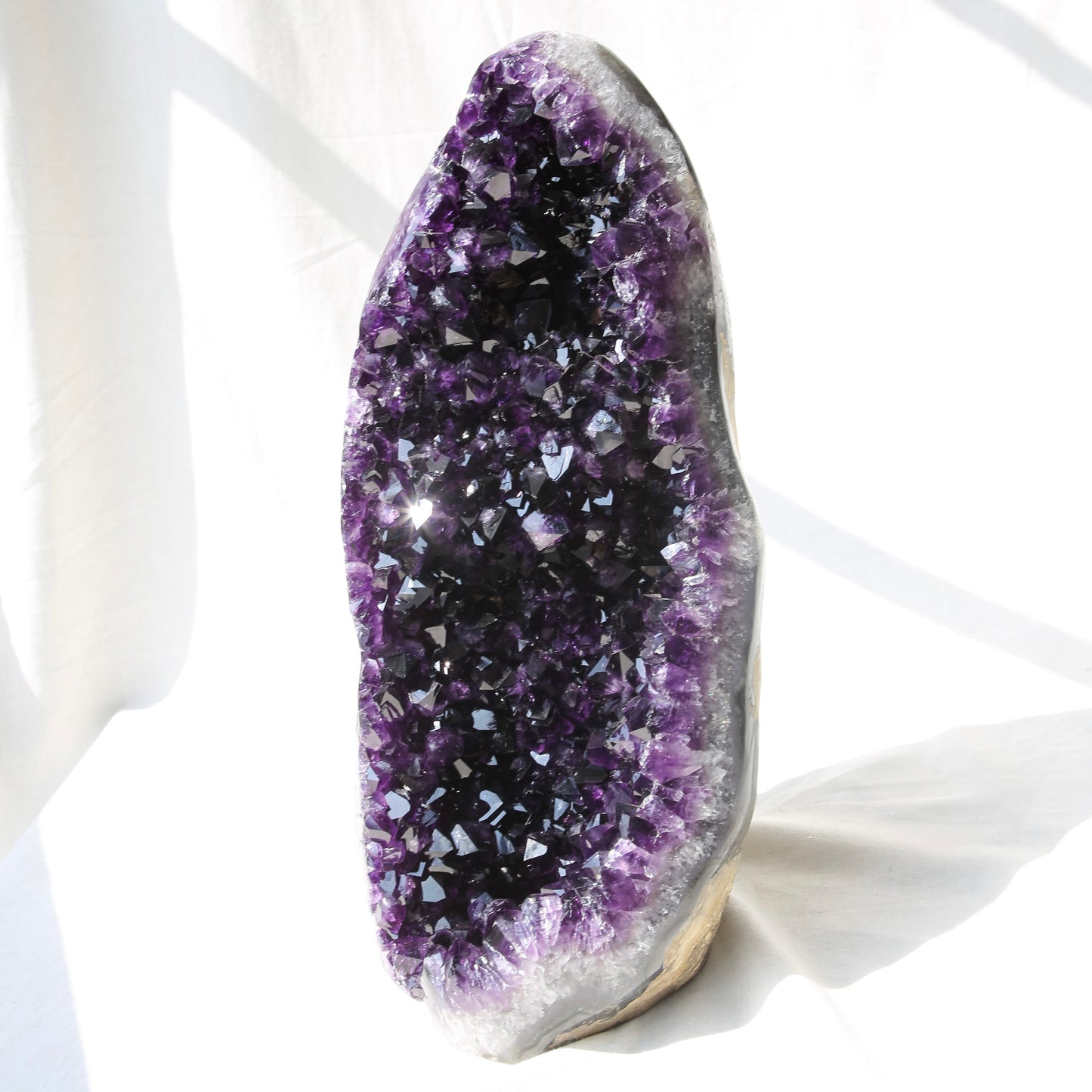 XL Amethyst Geode Standing Cutbase (12.3kg)