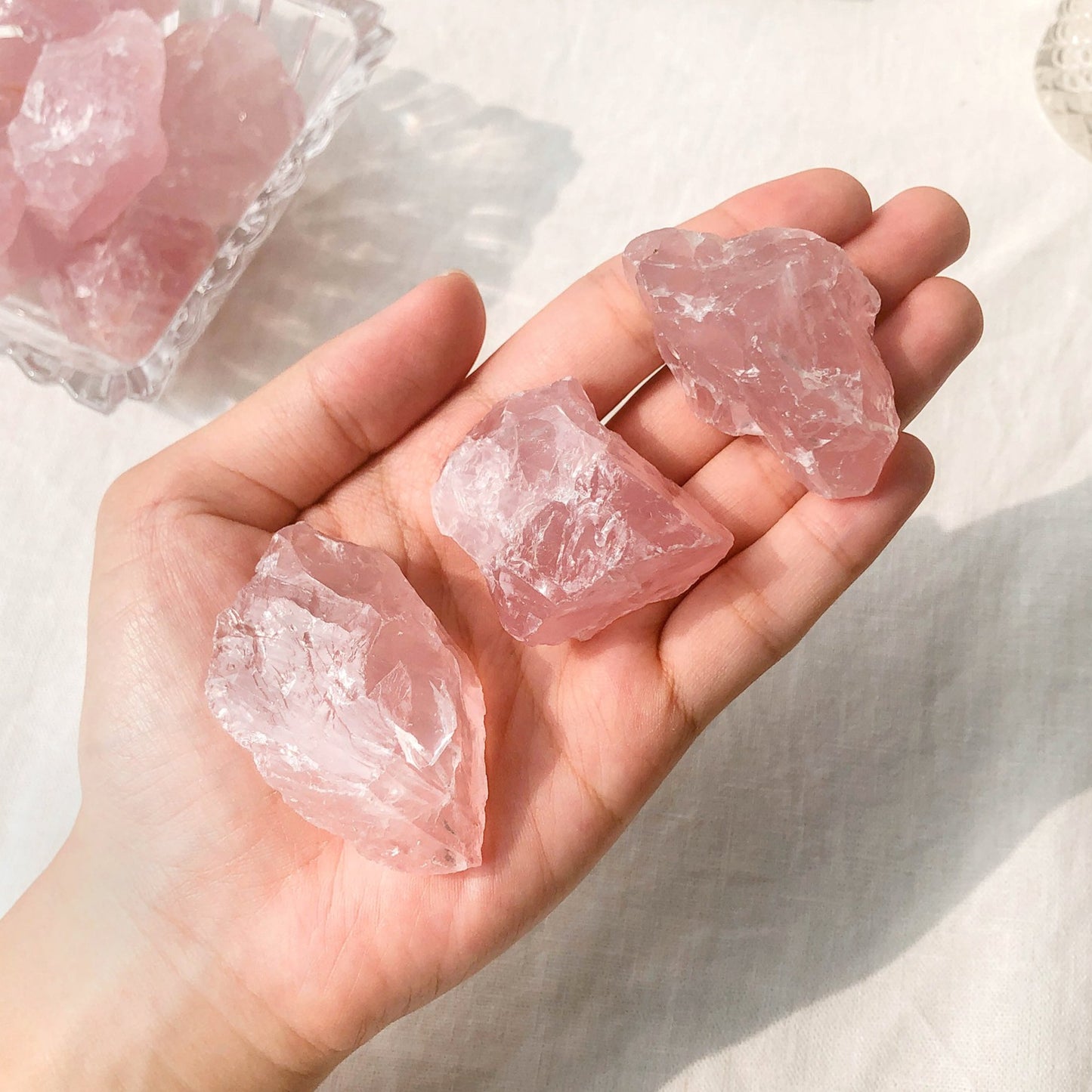 Rose Quartz Raw S