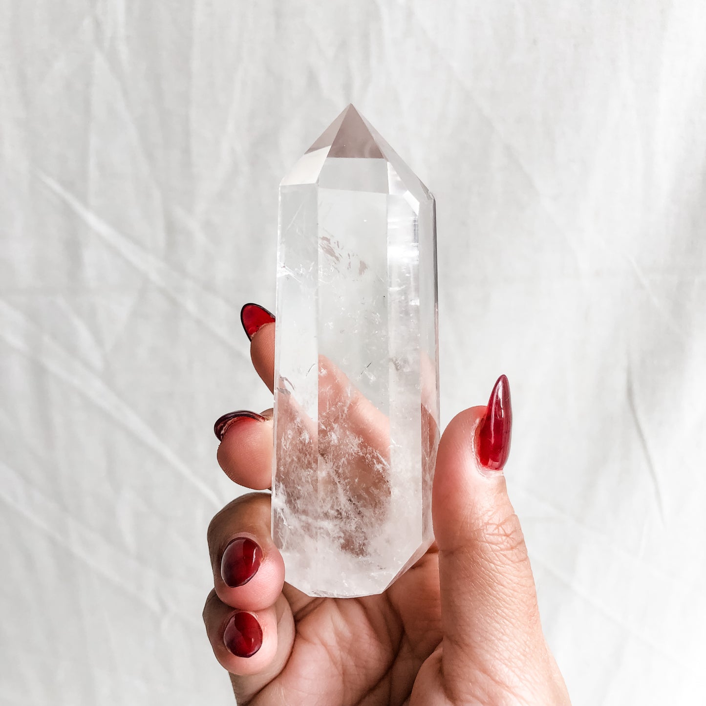 Clear Quartz Tower