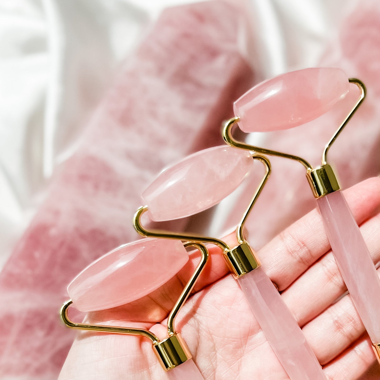 Rose Quartz Face Roller