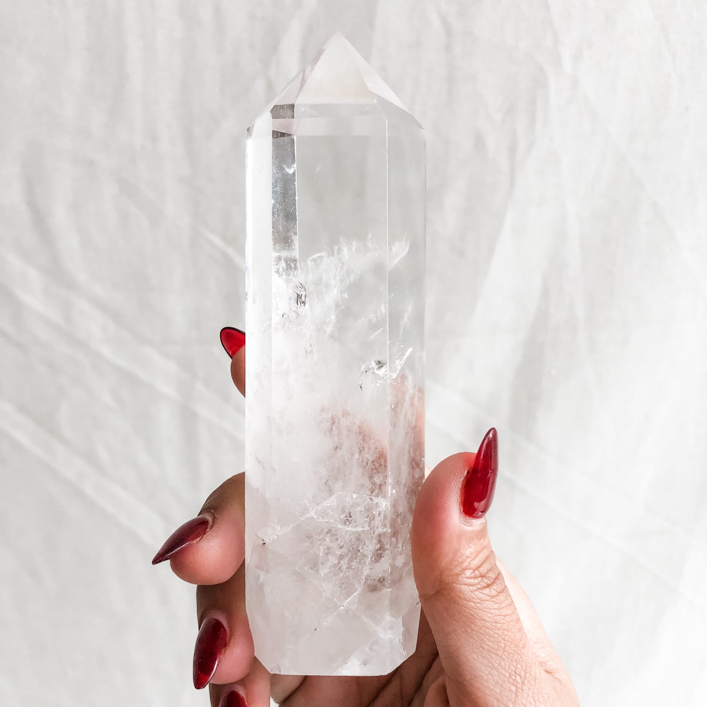 Clear Quartz Tower